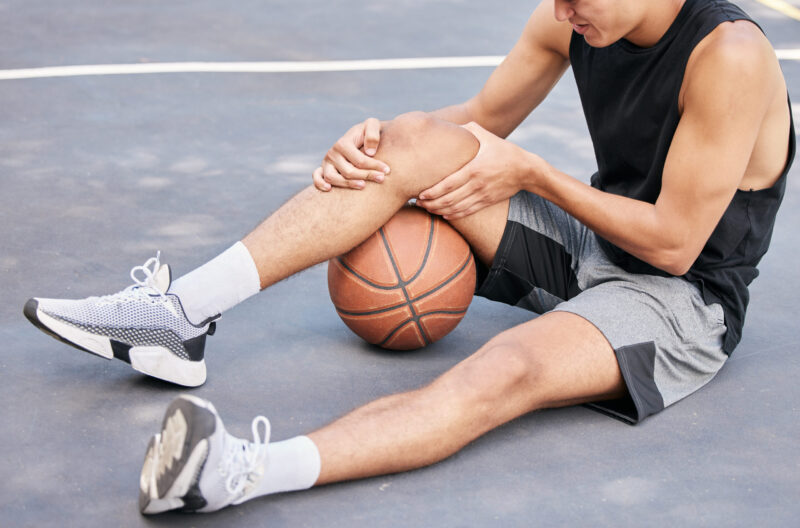 basketball knee injury